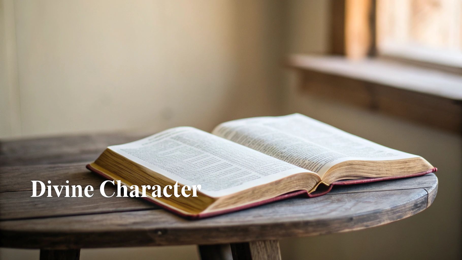 What does this passage teach about God's character?